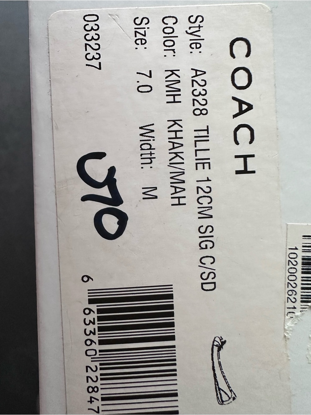 NWT!!! COACH Vintage Brown Signature Canvas and Suede Bow Ballet Flats - Picture 2 of 9